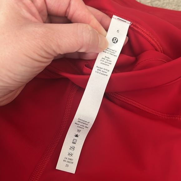 Lululemon Swift Speed, dark red, 6 - Picture 5 of 8